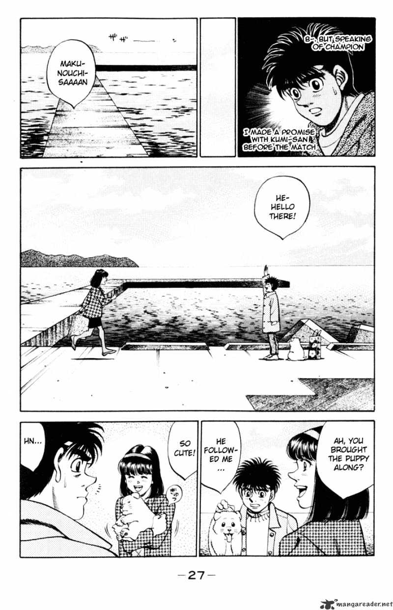 Hajime no Ippo: Fighting Spirit, Chapter 270 image 05
